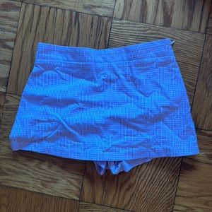Free people gingham skort